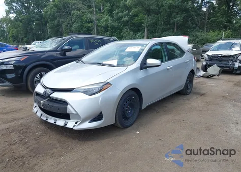 2018 Toyota Corolla Le from USA, damaged, VIN 2T1BURHE3JC967274